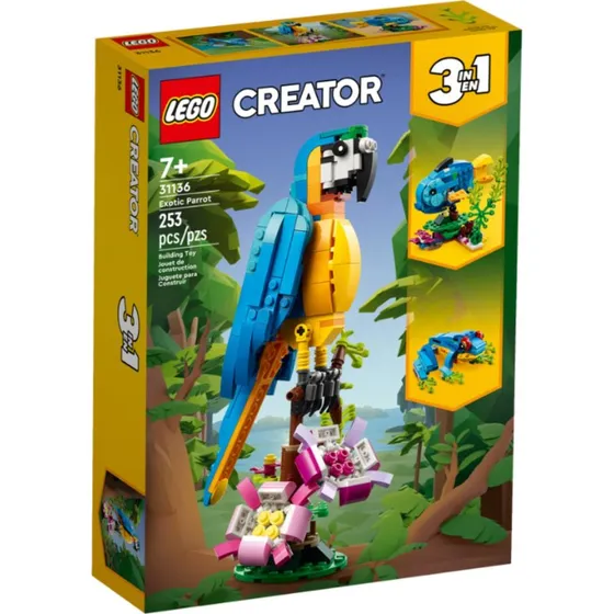 LEGO 31136 Creator Exotische Papegaai 3-in-1