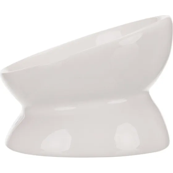 Trixie Ergonomische Voerbak Kat Wit 150 ml