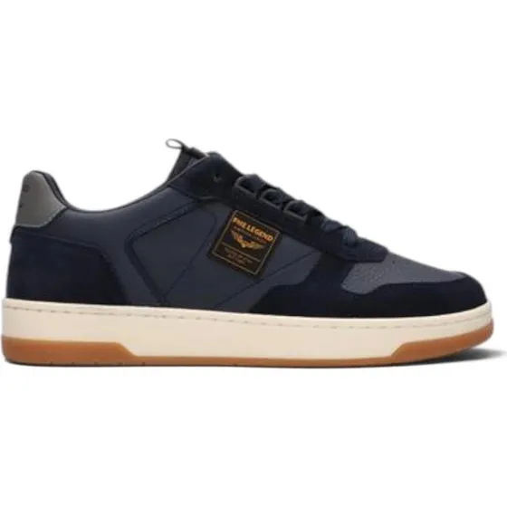 PME Legend Porter Sneakers Blauw Leer