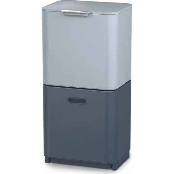 Joseph Joseph Intelligent Waste Totem 2.0 RVS 60L Blauw