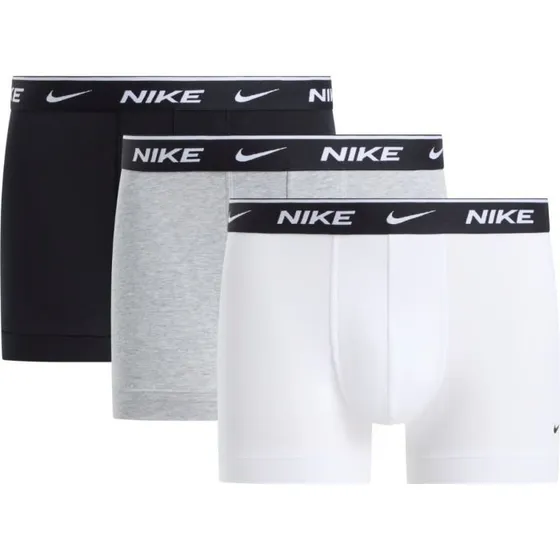 Nike Essential Cotton Stretch Trunk 3-pack - Zwart - Maat S