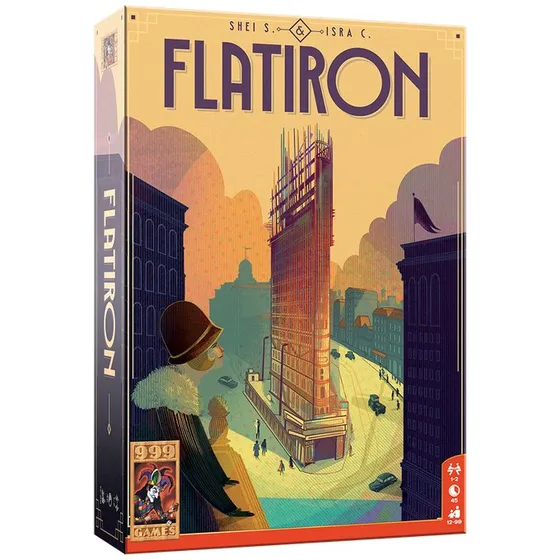 999 Games Flatiron – Strategisch Bordspel voor 2 Spelers