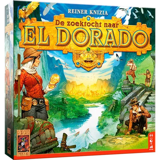 De Zoektocht naar El Dorado - Bordspel