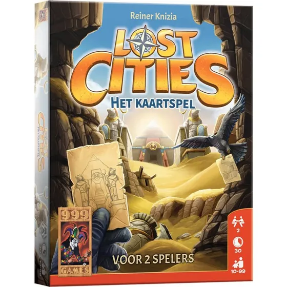 Lost Cities: Het kaartspel – Bluf- en planningsspel voor 2 spelers
