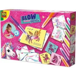 SES Blow Airbrush Pens - Eenhoornactiviteitenset