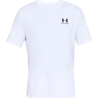 Under Armour Sportstyle LC Short Sleeve T-shirt - Wit - Large