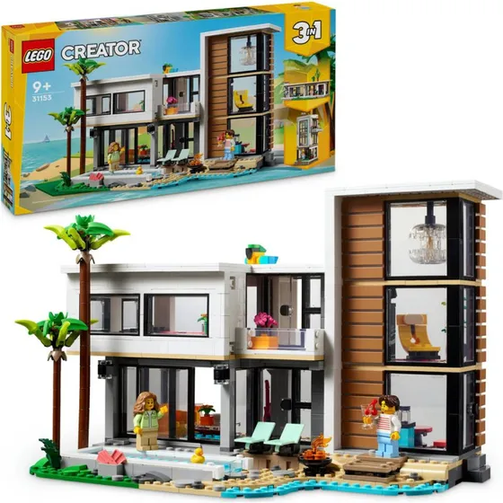LEGO 31153 Creator Modern Huis - 3-in-1 Bouwpakket