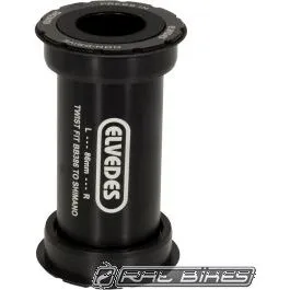 Trapas Elvedes SRAM DUB BB30/PF30 Adapter Zwart