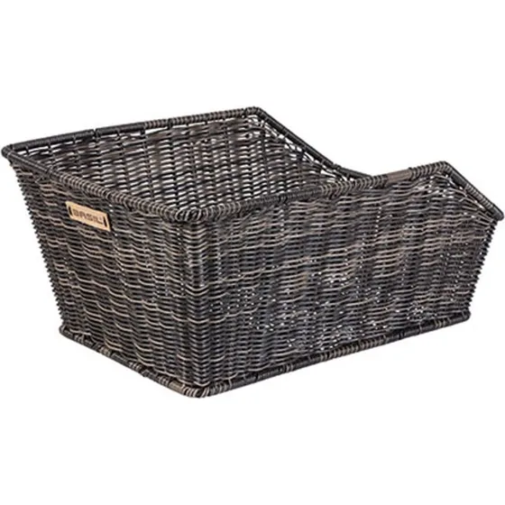 Basil Cento Rattan Look WSL Fietsmand 47x34x24 cm nature brown