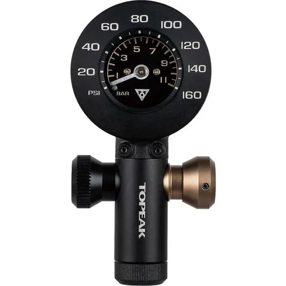 Topeak AirBooster G+ CO2 Pomp, 55 gram, aluminium