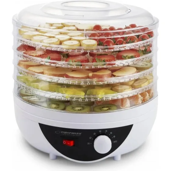 Esperanza Voedseldroger EKD002, 250 W, Wit, Transparant