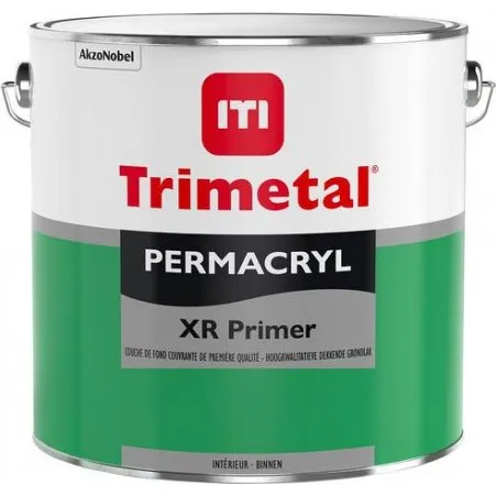 Trimetal Permacryl XR Primer Grondlak - Op Kleur Gemengd - 1L