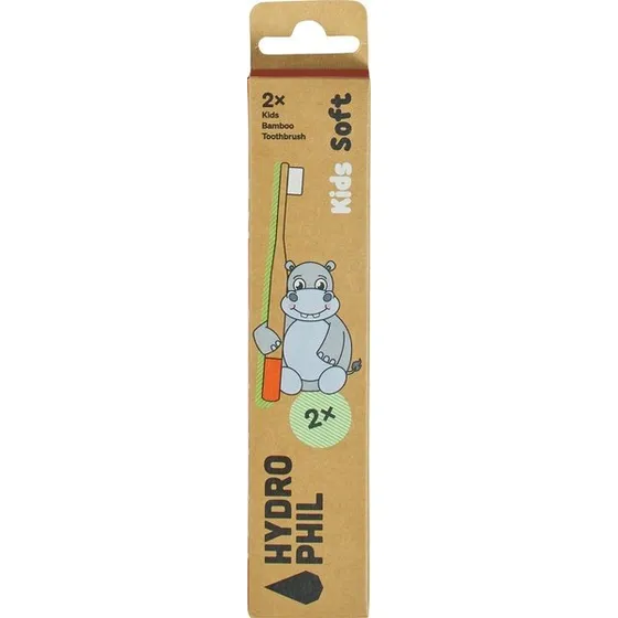 Hydrophil Bamboe Tandenborstel Kids Soft 2ST