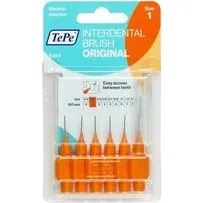 TePe Interdentale Ragers Oranje 0,45 mm - 6 Stuks
