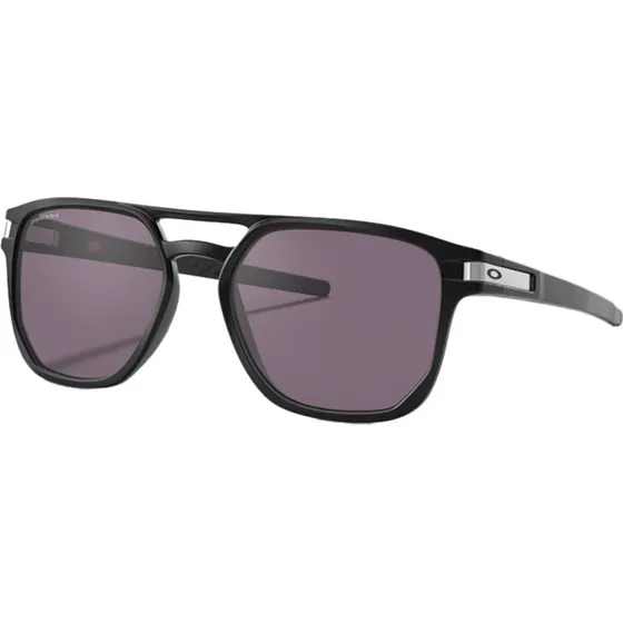 Oakley Latch Beta Matte Black Prizm Grey - Ronde Zonnebril