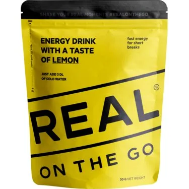 Real Turmat Energy Drink Lemon - Drink Poeder