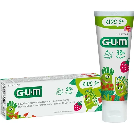 GUM Kids Tandpasta Nf 50ml - 2-6 jaar