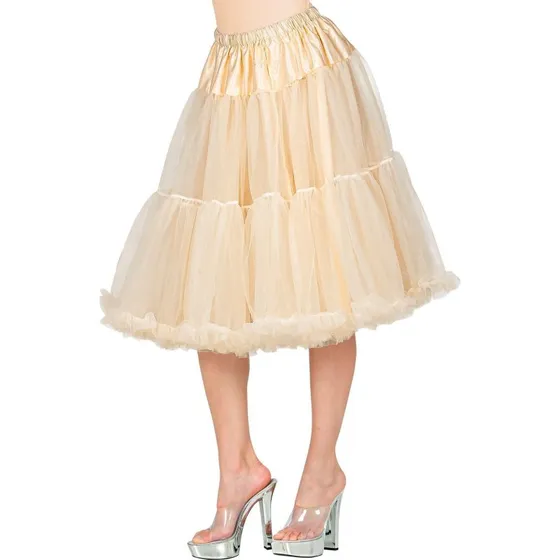 Petticoat Creme Tule 65 cm, One Size