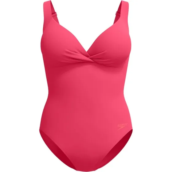Speedo Eco Cross Knot Badpak Dames roze 48