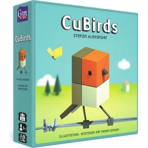 CuBirds Kaartspel - Vogelfamilies Verzamelen