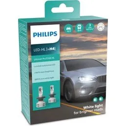 Philips H4 LED Ultinon Pro 5100 12W 5800K 2 Stuks
