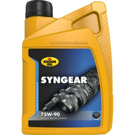 Kroon Oil Syngear 75W-90 Versnellingsbakolie 1 liter
