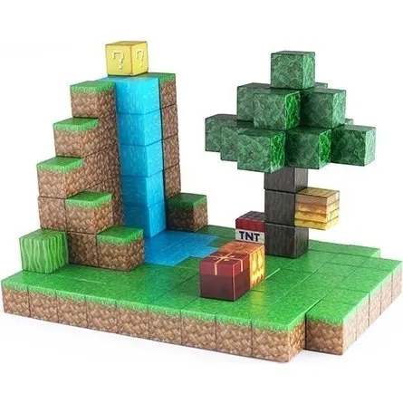 Magnetenspeelgoed.nl Suburban 128 Magnetische Bouwstenen