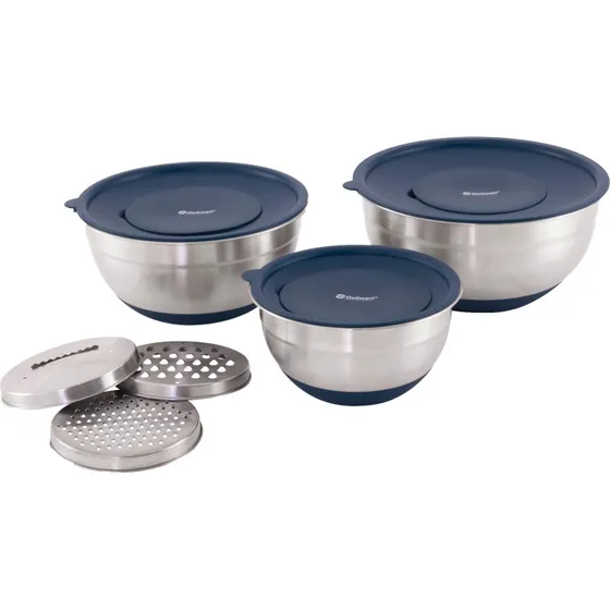 Outwell Chef Schaalset 9-delig met deksels en raspen