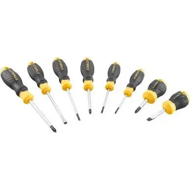 Stanley Schroevendraaierset Cushiongrip 8 delig