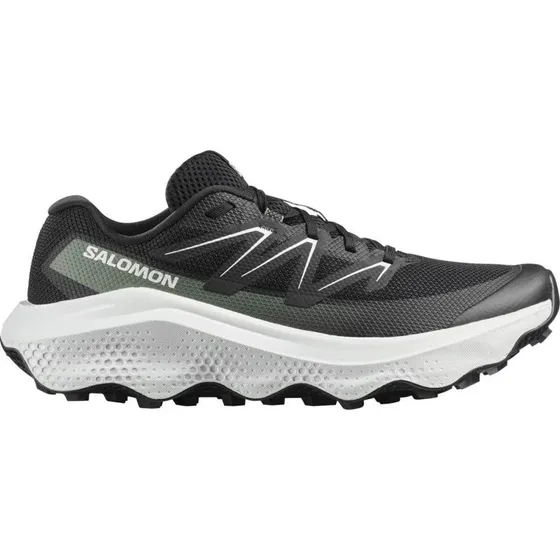 Salomon Ultra Flow 2 Trailschoenen Black White Patina Green 9.5