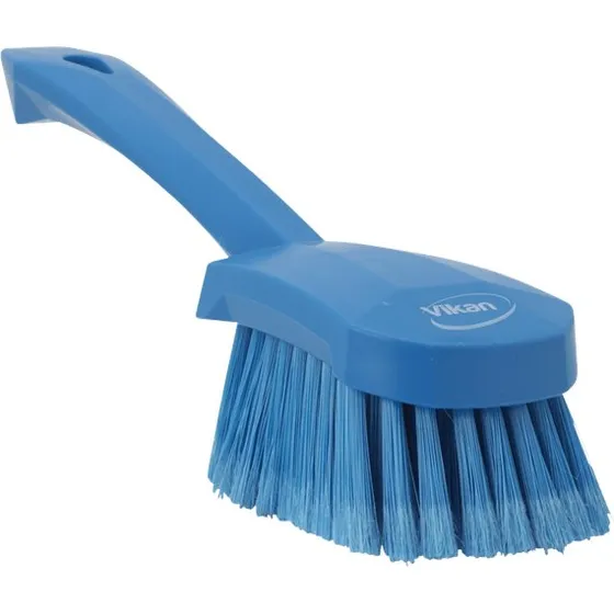 Vikan 41943 Hygiëne Afwasborstel Zacht Steel 27 cm Blauw