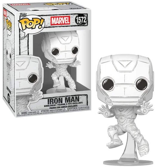 Funko Marvel Sketched POP! Iron Man Nr. 1572