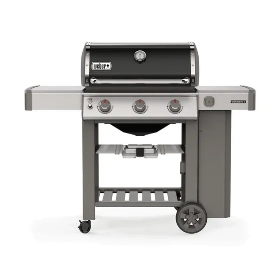 Weber Genesis II E-310 GBS gasbarbecue zwart 3 branders