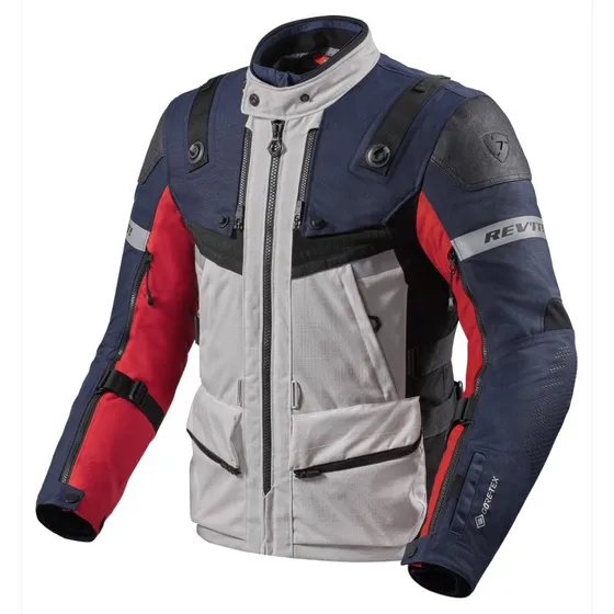 REV'IT! Defender 3 GTX Motorjack Zilver Antraciet