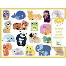 Djeco Stickers Baby Dieren Groot - 120 Stickers