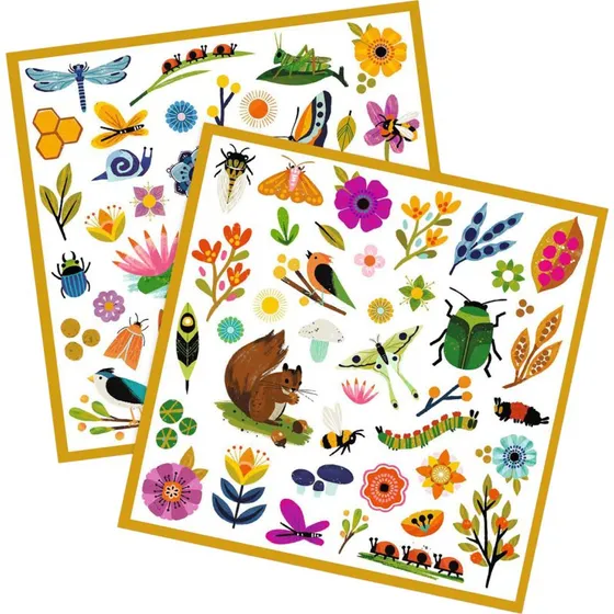 Djeco Stickers Tuin 160 stuks