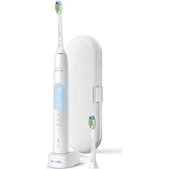 Philips Sonicare ProtectiveClean 5100 HX6859/29 Elektrische Tandenborstel Wit/Lichtblauw