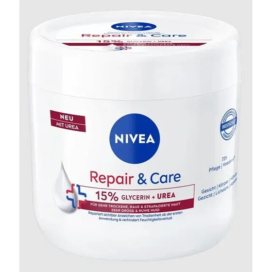 Nivea Repair & Care Body Creme 400 ml met 15% Glycerine + Urea