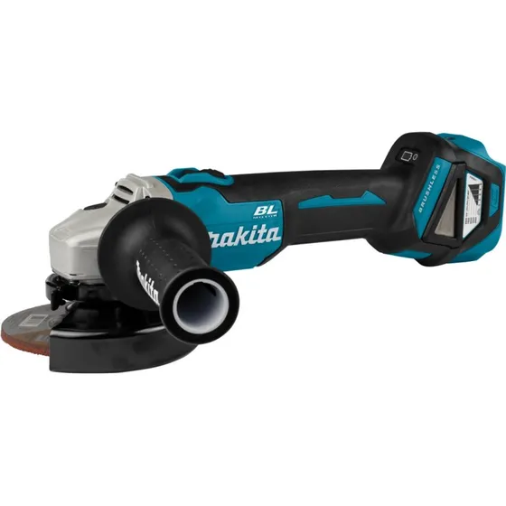 Makita DGA511Z 18V Accu Haakse Slijper 125mm (Koolborstelloos)