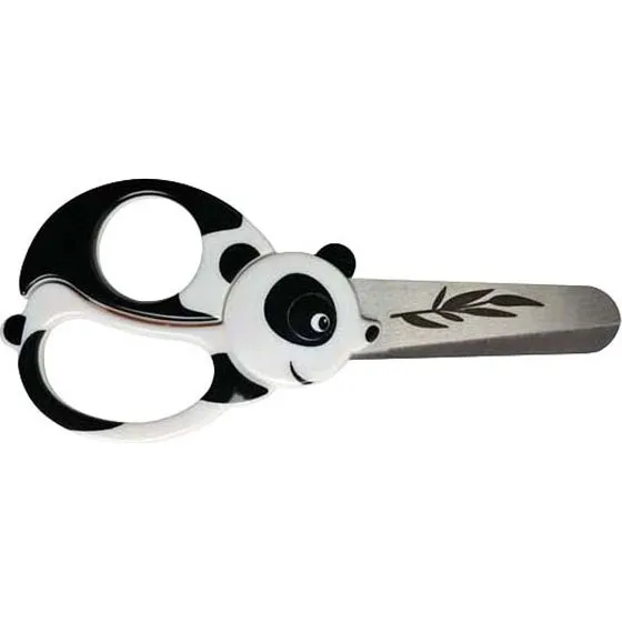 Fiskars Kinderschaar met Panda-motief, 13 cm