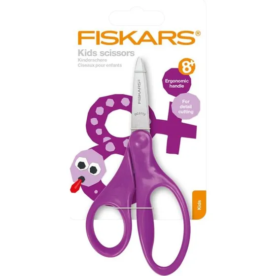 Fiskars Kinderschaar 15cm Paars +8 jaar