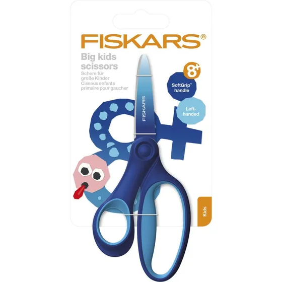 Fiskars Linkshandige Kinderschaar 15 cm Blauw