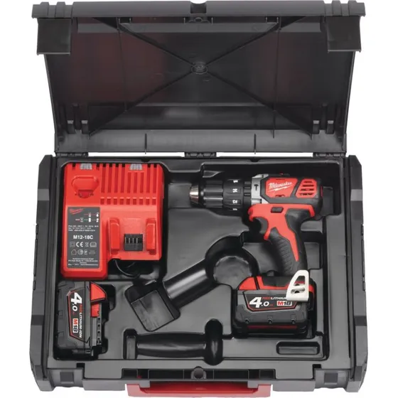Milwaukee M18 BPD-402X Compacte Accu-Slagboormachine 2x 18V 4,0Ah