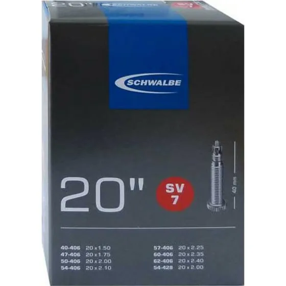 Schwalbe bnb SV7 20" 1.50-2.40 fv 40mm