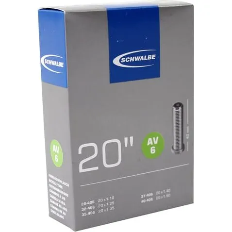 Schwalbe AV6 Binnenband 20x1.10-1.50 40mm Autoventiel