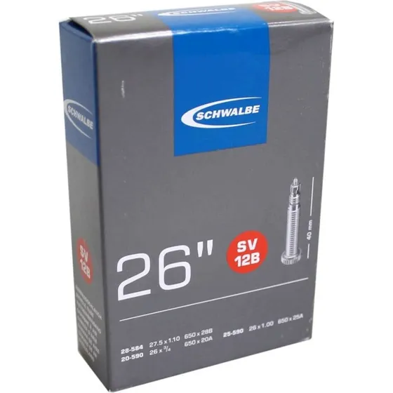 Schwalbe SV12B 26 x 3/4 - 27.5 x 1.10 fv 40mm binnenband