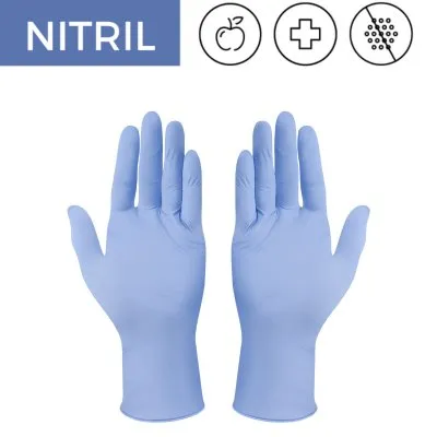 Classic Nitril Handschoenen Blauw Maat M Poedervrij 100 stuks