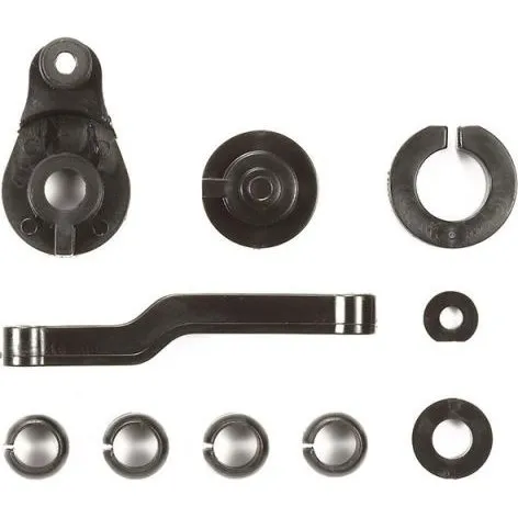 Tamiya 51005 Servo Horn (zwart) voor TT-01/TT-02/MB-01