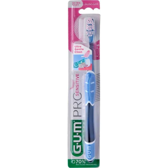 GUM Pro Sensitive Ultra Soft Tandenborstel 1 stuk