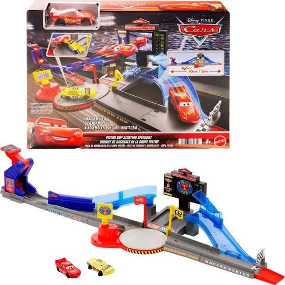 Disney Cars Piston Cup Stunt Trackset JHL42